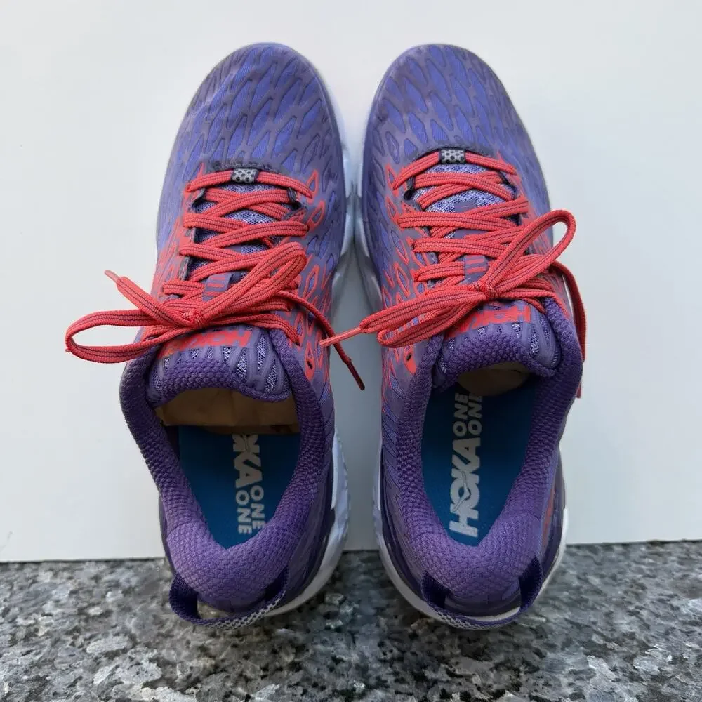 Hoka One One Vanquish 2 Women’s US 10 Purple Mesh Sneaker Athletic Shoe Classic